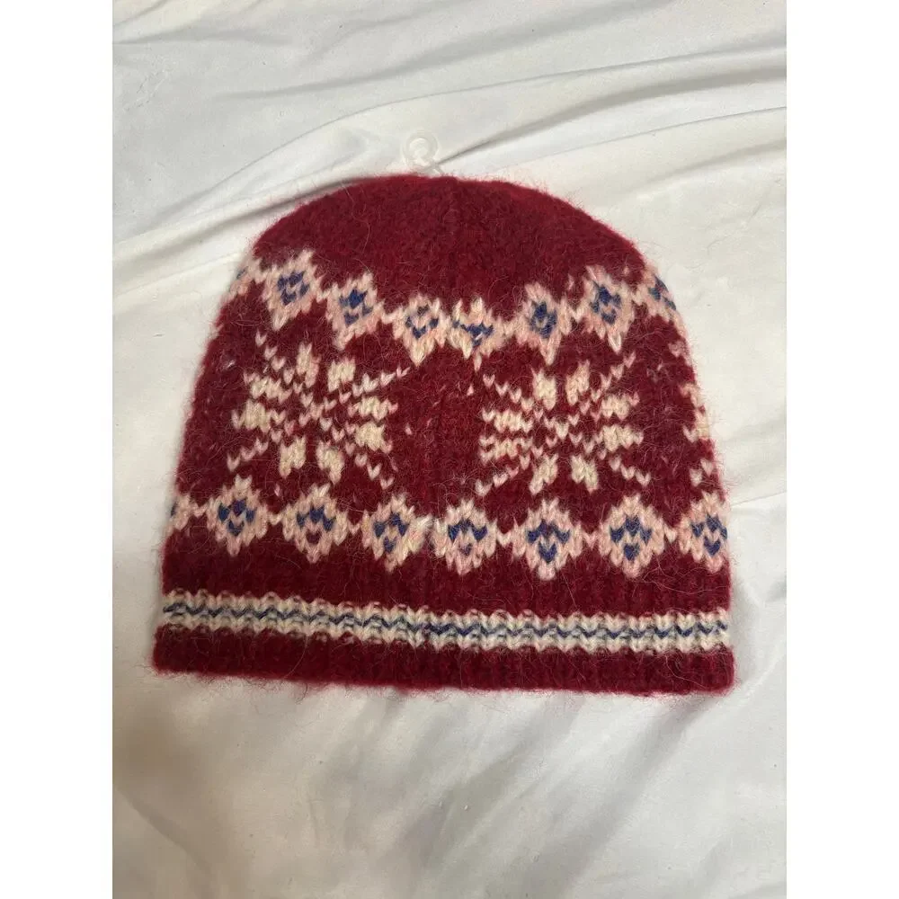 Rag & Bone Alpaca Blend Fair Isle Knit Beanie Hat